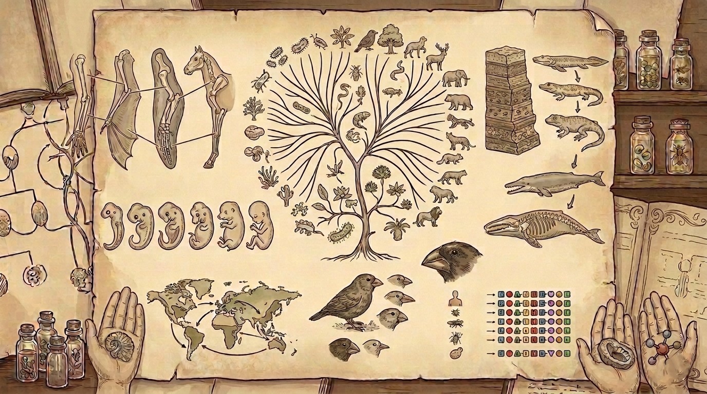 EVIDÊNCIAS DA EVOLUÇÃO